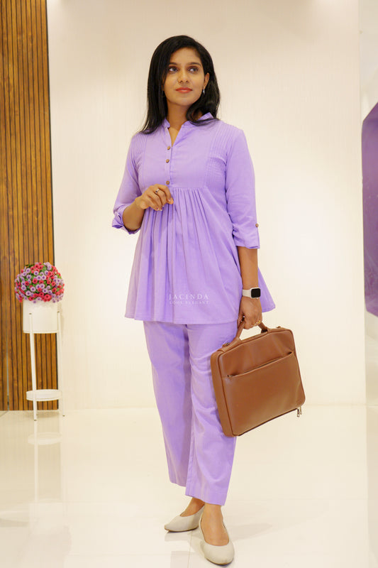 Buy Jacinda Office Wear Linen Coord Set