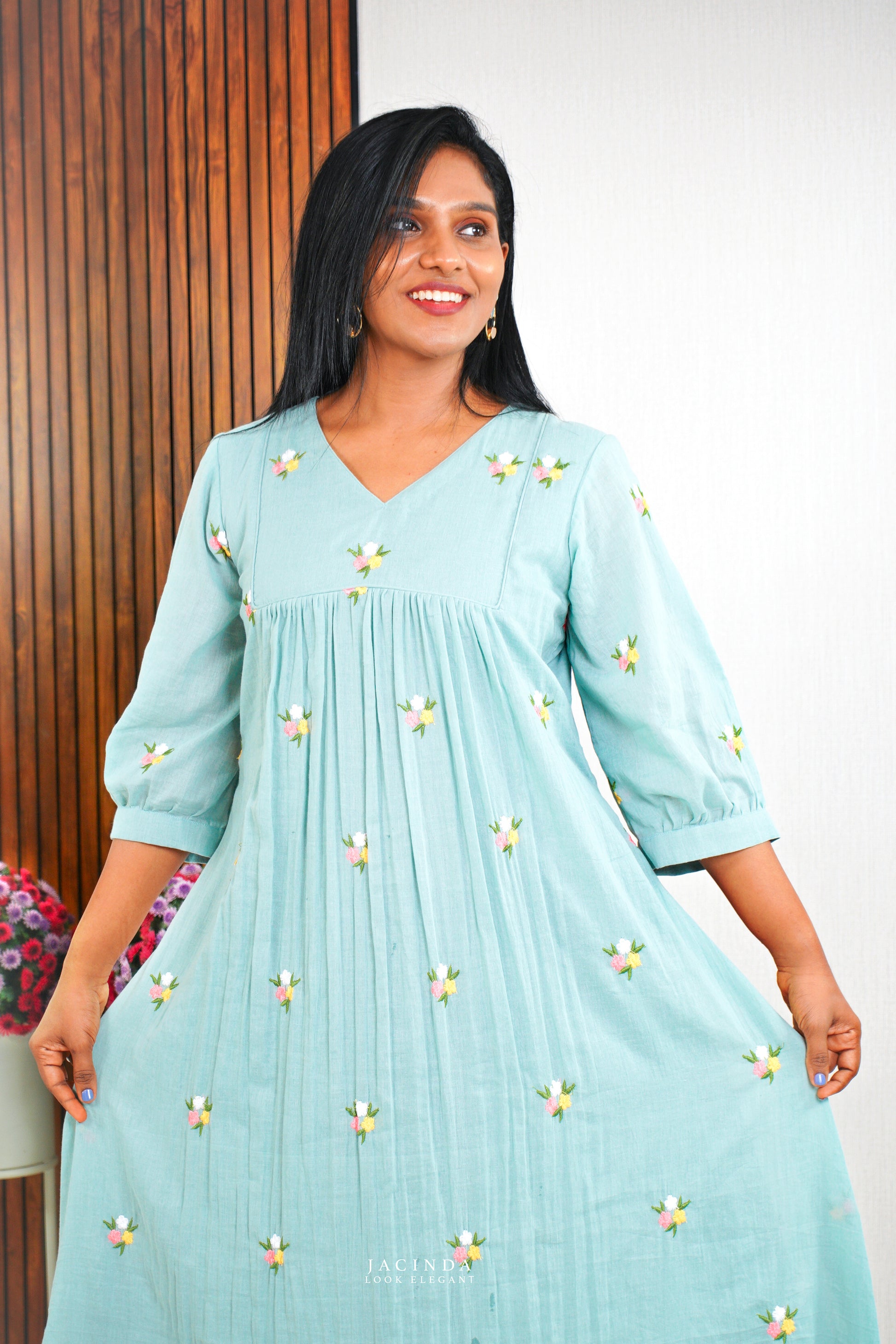 Buy Light Green Ethinc wear Dress